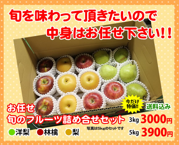 原りんご園旬のフルーツ詰め合わせ